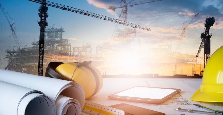 Collage of Construction & Civil Engineering Elements